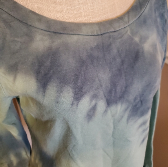 Tie-dye wide-neck sweater - Picture 3 of 6